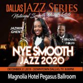 NYE Smooth Jazz Dallas 1 2-31-19. Jazmin Ghent, Michael Fields, and Shake Anderson